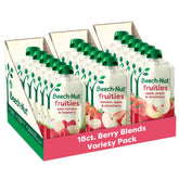 beech-nut front packaging showing berry blends and 18 pouches for easy selection