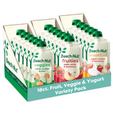 Beech-Nut front packaging showing variety pack and flavors, convenient for travel