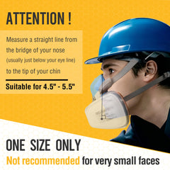 BEESAFETY P2 filter stack showing disposable particle filters for dust capture