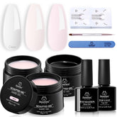 Beetles builder gel front packaging showing kit contents and benefit of ready-to-use set