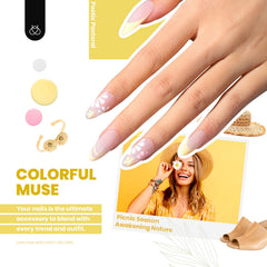 Beetles polish brush applying color to nail demonstrating smooth coverage benefit