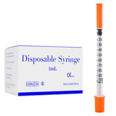 BeHerk front packaging box of 100 syringes showing brand and quantity for quick identification