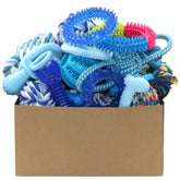 Beiker front box packaging showing full 20-piece puppy toy set and contents benefit