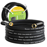 beitopamz front view of coiled 50 ft hose showing compact storage benefit