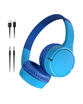 Belkin SoundForm Mini front view showing compact on-ear design and comfort