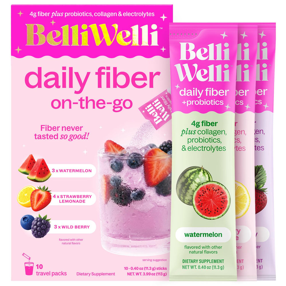 Belli Welli front packaging showing variety box and convenience