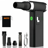 BELTLY FT03 front view showing compact blower and ergonomic grip benefit