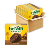 belVita front packaging showing 30 packs and chocolate biscuits, convenient breakfast
