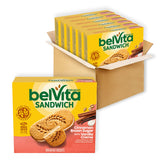 belVita front box display showing six boxes, quick supply for mornings