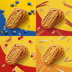 belVita golden oat biscuit showing crumb detail and hearty whole-grain appeal