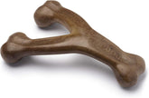 Benebone wishbone front view showing durable shape and paw-friendly curves