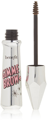 Benefit front packaging showing compact brow gel for easy travel and quick use