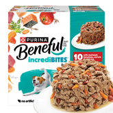 Beneful front packaging showing 30 cans and convenient variety