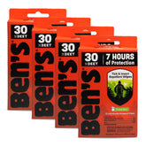 Ben's front packaging showing four 12-wipe packs for travel-ready protection