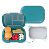 Bentgo front closed lunchbox showing compact leakproof design and portability