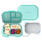 Bentgo Chill front view showing compact, leakproof lunchbox and logo benefit