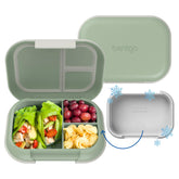 Bentgo Chill Max front view showing two-tone exterior and secure clip, portable protection