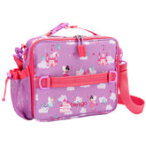 Bentgo front of lunch bag showing print and roomy design for organized meals