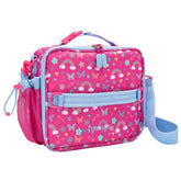 Bentgo front view showing print design and secure closure for easy carrying