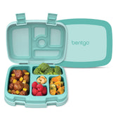 Bentgo front view showing compact five-compartment design and easy carry