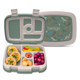 Bentgo front view showing colorful prints and compact design for easy transport