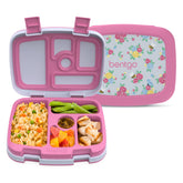 Bentgo front view showing colorful print and compact size for easy identification
