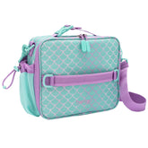 Bentgo front view showing prints and zipper, durable look and easy access