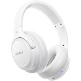 BERIBES front view folded headset showing compact travel benefit