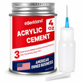 Berkland front packaging showing 4 oz bottle and applicator, clear professional finish
