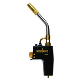 Bernzomatic TS4000 front view showing sturdy cast-aluminum body and controls for durable use