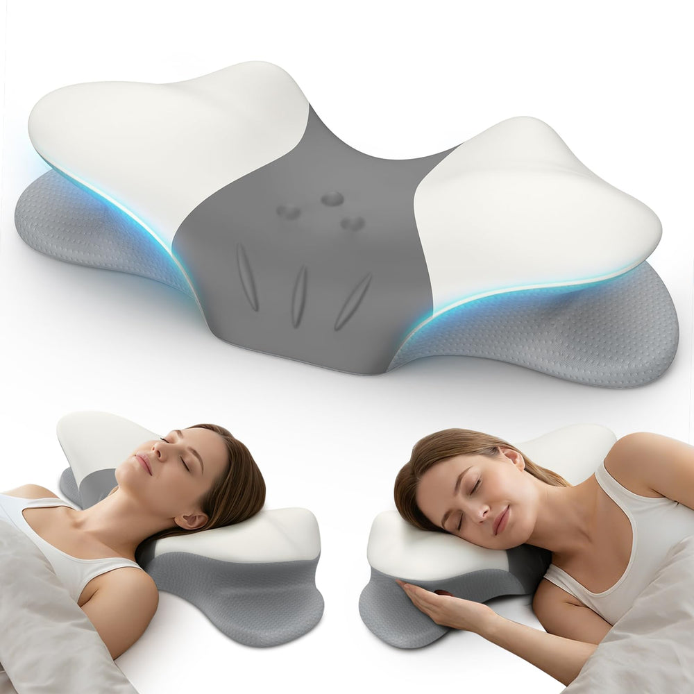 beslovo front view showing ergonomic contour and supportive shape for better sleep