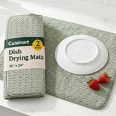 Best Brands Cuisinart front-packaging showing two XL mats for quick countertop protection
