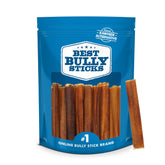 Best Bully Sticks front packaging showing natural beef chews and benefit of single-ingredient