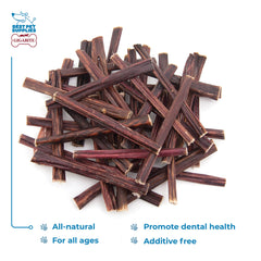 Best Pet Supplies close-up of beef esophagus texture for chewing