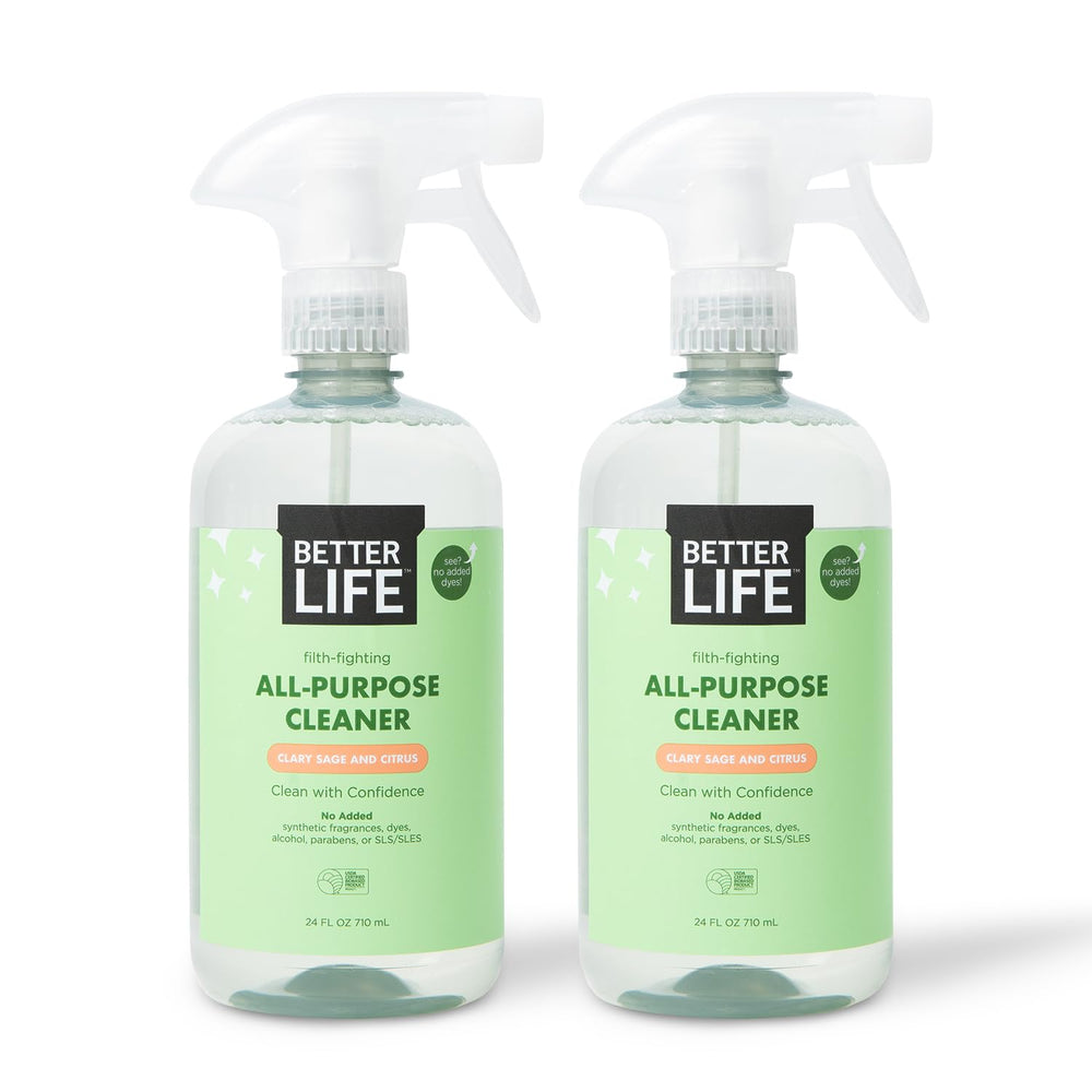 Better Life front packaging showing clary sage citrus scent and cleaner benefits