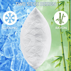 BETU close-up shredded memory foam texture providing airflow and contouring support
