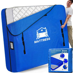 BETU front view of queen mattress bag showing full coverage and protection