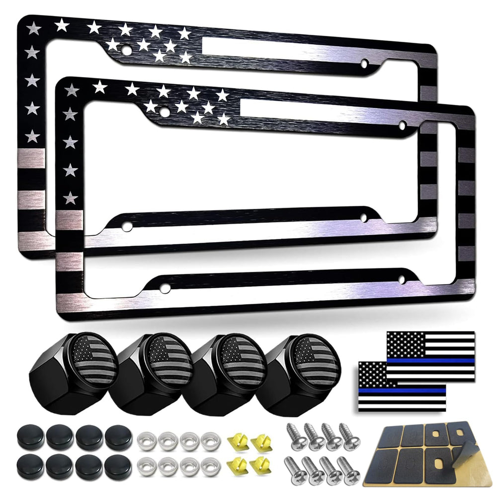 BGGTMO frame front view showing black flag and sleek protection