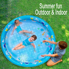 Big Summer close-up of dual bubble bottom showing padded comfort for toddlers