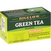 Bigelow front packaging showing six-box value pack and freshness benefit