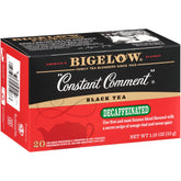 Bigelow front box view showing Constant Comment packaging and value pack benefits