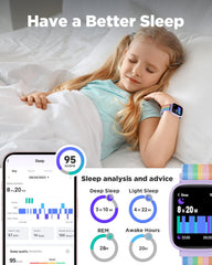 BIGGERFIVE on child's wrist during play demonstrating activity tracking benefit