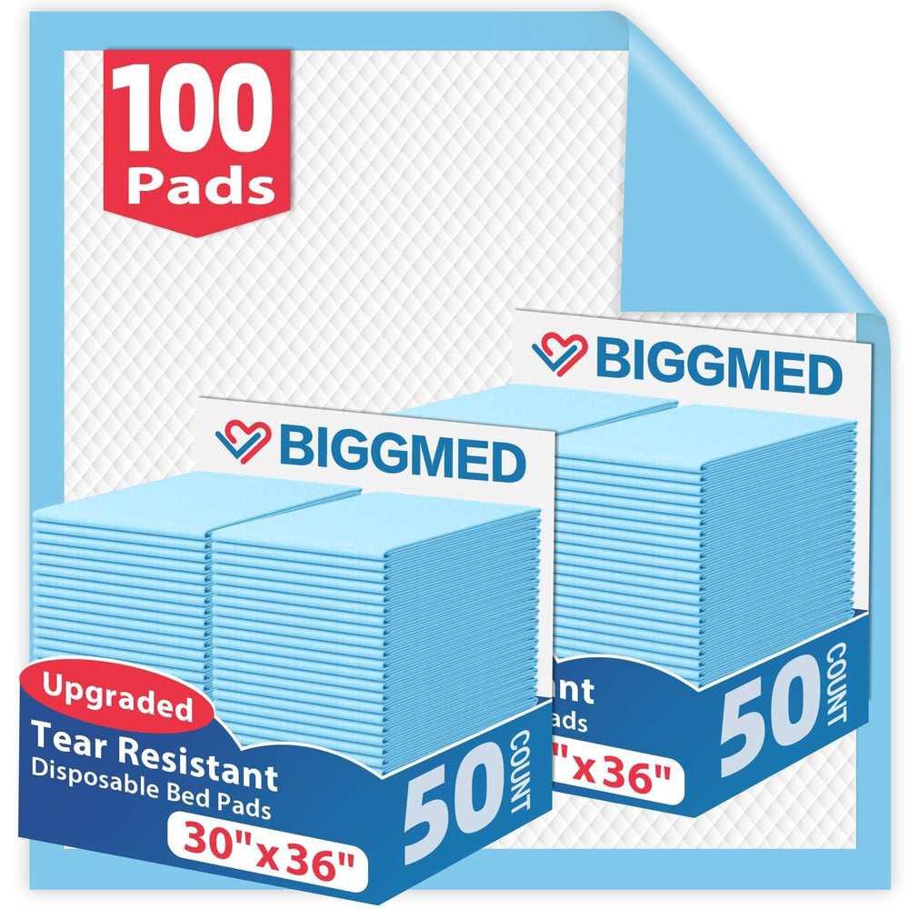BIGGMED front packaging showing 100-count pack protecting supplies