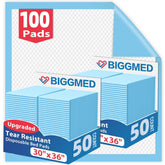 BIGGMED front packaging showing 100-count pack protecting supplies