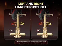 BILITOOLS reaction plate detail bracing caliper to protect housing during use