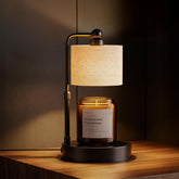 Bingyouth front view showing flaxen shade and warm glow for cozy ambiance