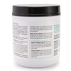 Bio-Clean powder close-up texture highlighting natural enzymes and microbes