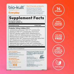 close-up of a single Bio-Kult capsule highlighting texture and convenient swallowability