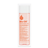 Bio‑Oil front bottle showing packaging and size, brand hydrates skin visibly