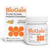 BioGaia front packaging showing product name and child-friendly benefits